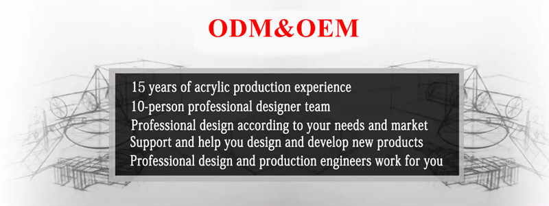 qualité affichage acrylique usine