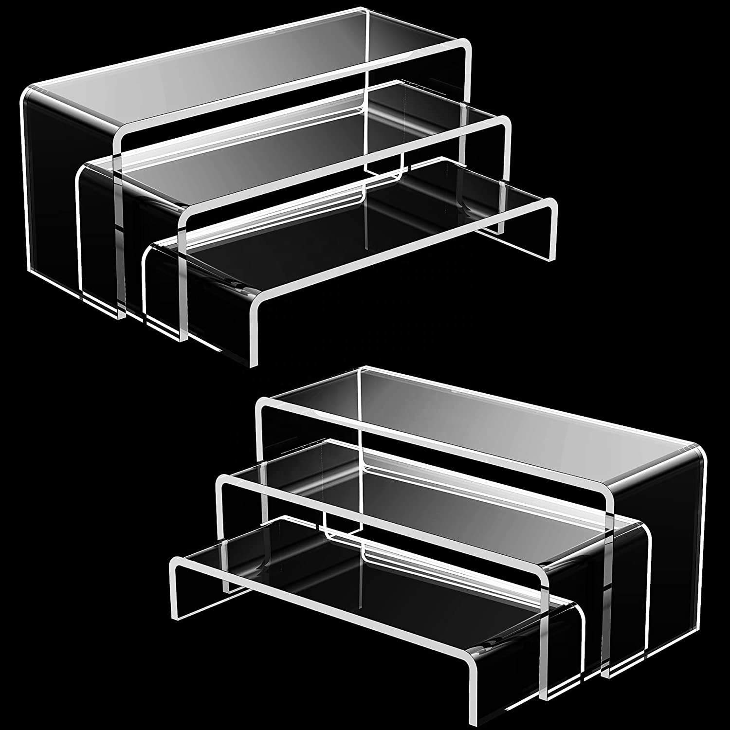 Acrylic Tabletop Riser U-Shaped Stand
